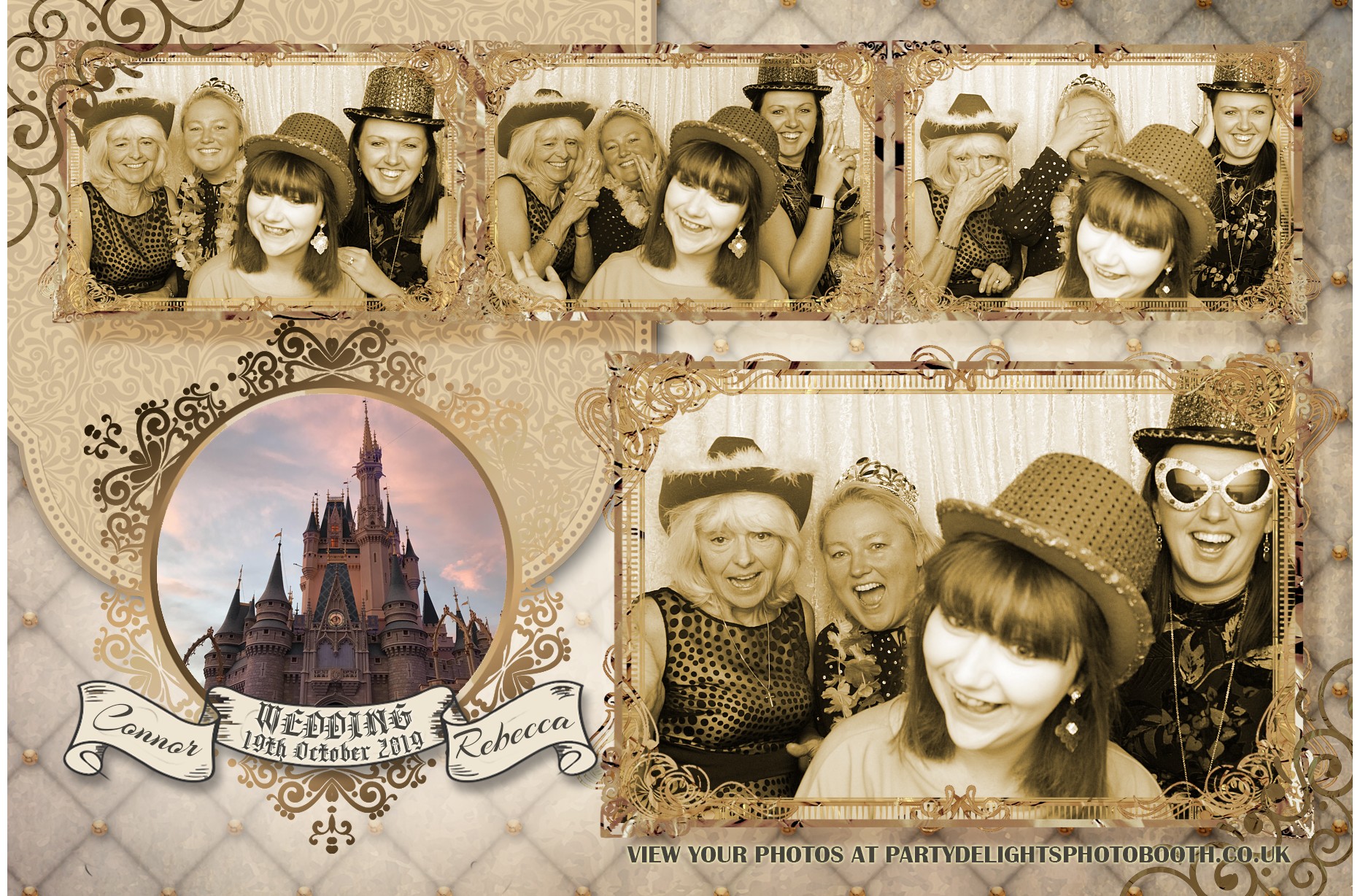 Connor and Rebecca’s Wedding - Prints | View more photos from the event at gallery.partydelightsphotobooth.co.uk/u/PartyDelightsPhotoBooth/Connor-and-Rebecca’s-Wedding-Prints